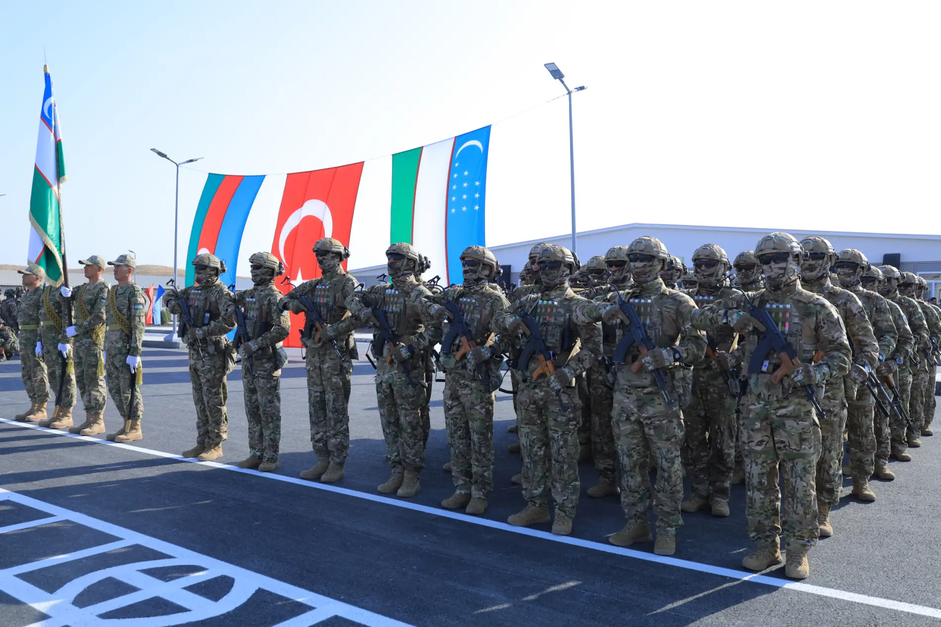 O‘zbekiston, Ozarbayjon va Turkiya harbiylari “Birlik kuchi – 2026” qo‘shma mashg‘ulotlarini boshladi