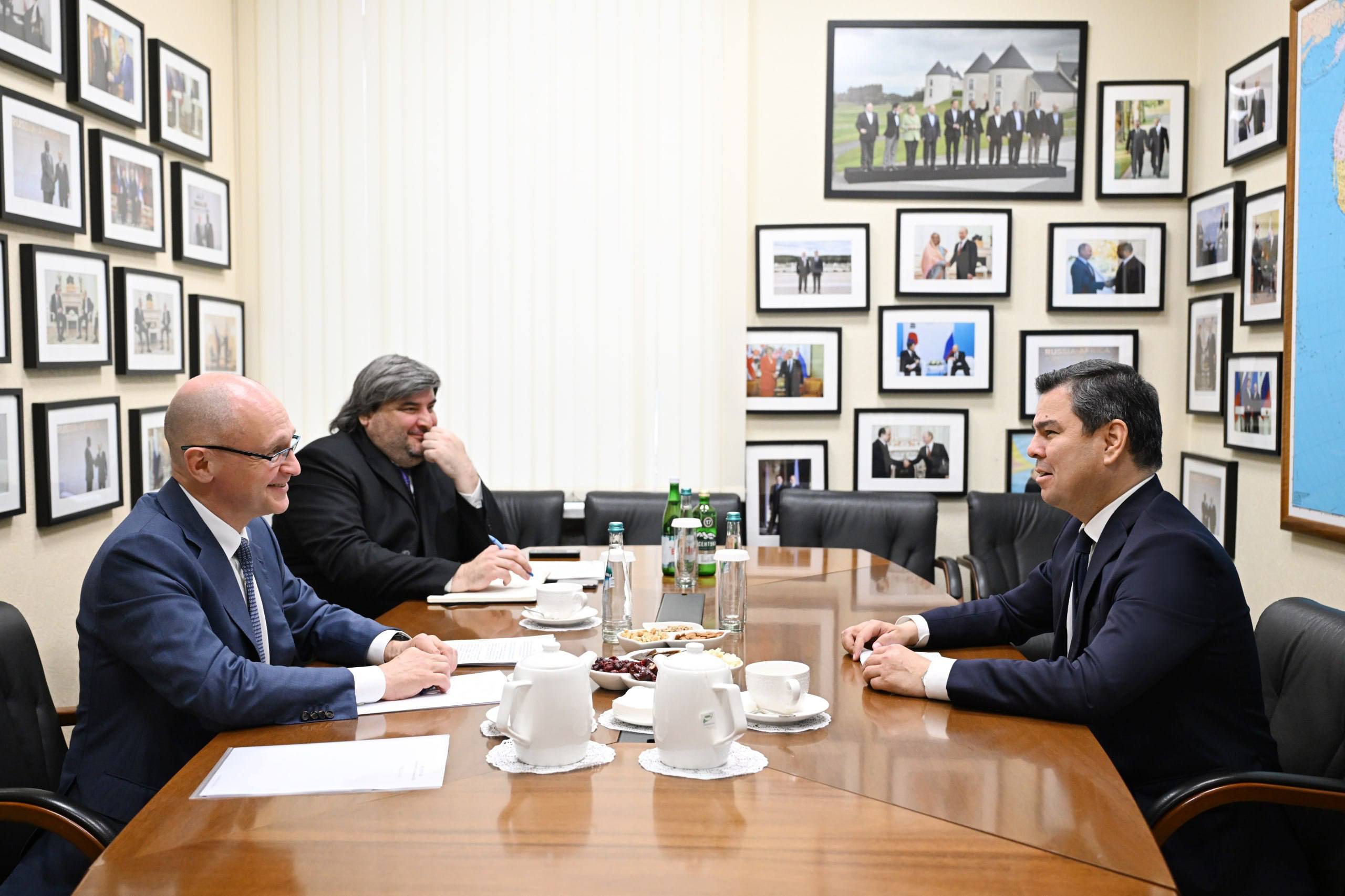 Sherzod Asadov boshchiligidagi O‘zbekiston delegatsiyasi Moskvada qator muhim uchrashuvlar o‘tkazdi