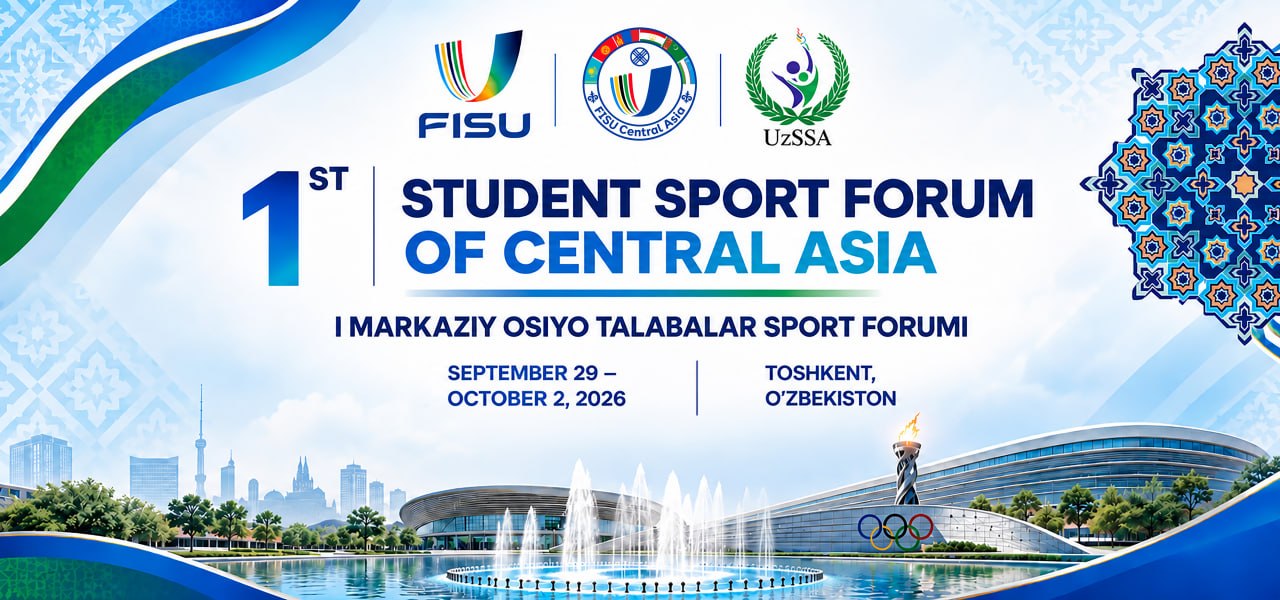 O‘zbekistonda I Markaziy Osiyo talabalar sporti forumi o‘tkaziladi
