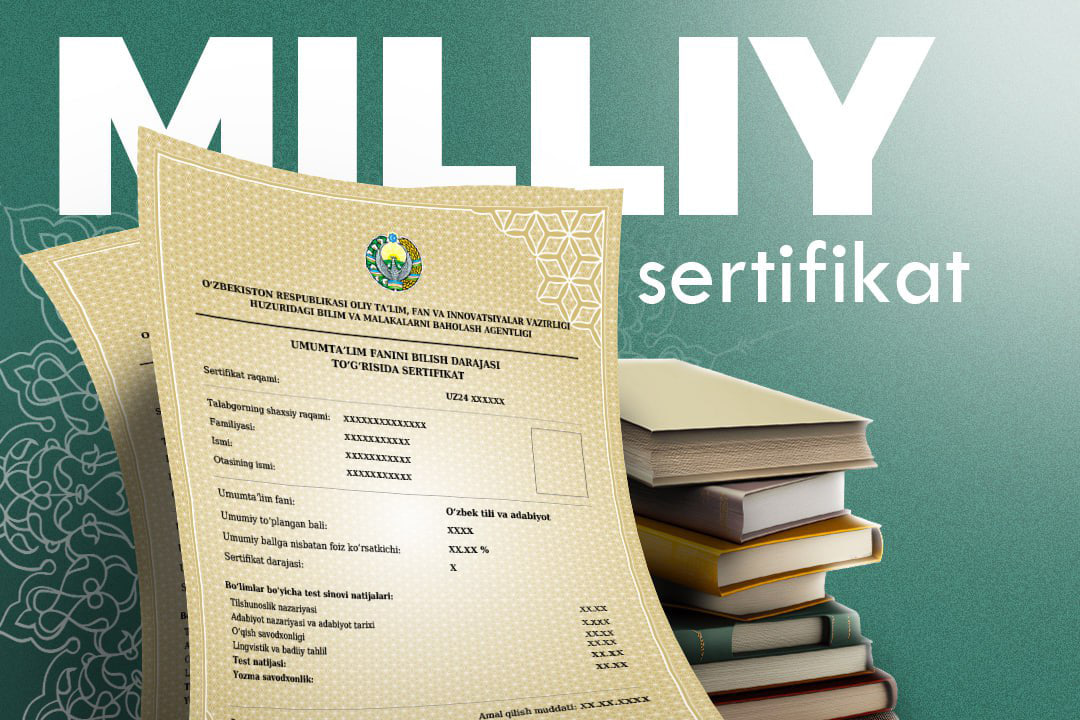Hududdagi o‘rinlar tugasa, milliy sertifikat imtihoniga ro‘yxatdan o‘tish muddatidan oldin yopiladi