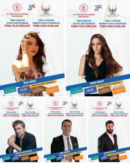 Turkiyalik san’at vakillari Toshkentga keladi: konsert va kino kunlari o‘tkaziladi