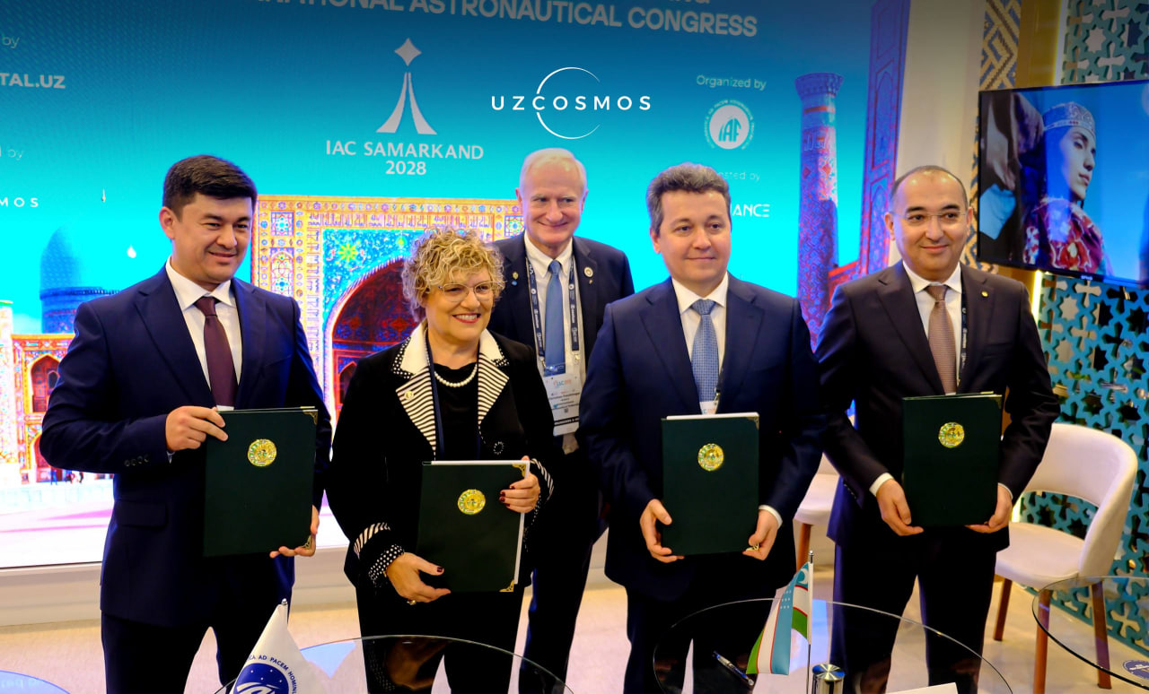 IAC-2028ni Samarqandda o‘tkazish bo‘yicha dastlabki shartnoma imzolandi